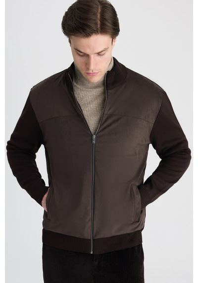 D's Damat Ds Damat Regular Fit Kahverengi Düz Triko/mont 5hc070631045m 201