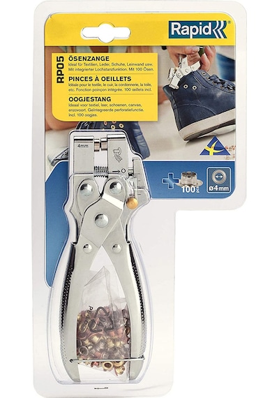 Rapid Rp05 Kuşgözü Pensesi Halka Delik Pens 4Mm