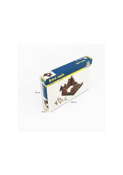 Italeri 0405s 1/35 Ölçek, Tuğlalı Duvar, Plastik Model Kiti-51181