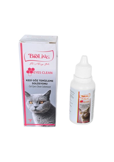 Biolive Eyes Clean Kedi Göz Temizleme Solisyonu 50ml