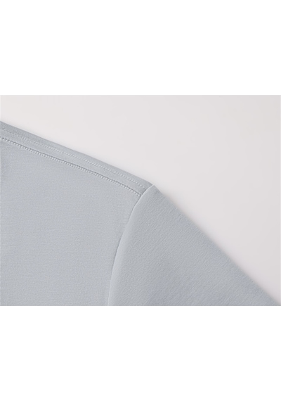 New Performance Premium Basic T-shirt 75.9% Pamuk 24.1% Polyester Demir Grisi