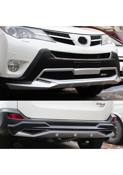 Toyota Uyumlu Rav 4 Ön Arka Tampon Difüzör 2014 2018 Gündüz Ledli Oem