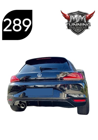 Mmtunning Volkswagen Scirocco Arka Difüzör