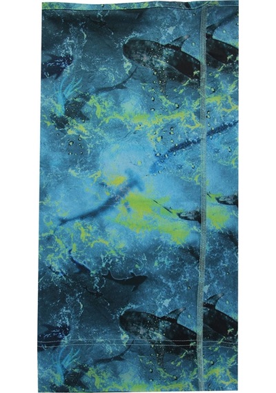 Stafu Pro Bogeyman Shark Blue Lime Bandana Bandana-bn-sbl Çok Renkli