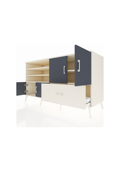 Kronos Konsol 5 Raflı Tek Çekmeceli 4 Kapaklı 176x59x99 Aytaşı-an Aytaşı-antrasit/aytaşı Kronos Konsol 5 Raflı Tek Çekmeceli 4 Kapaklı 176x59x99 Aytaşı-an Aytaşı-antrasit/aytaşı