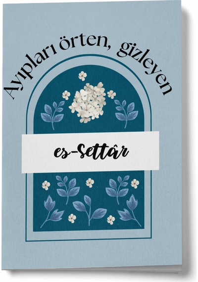 Esmaül Hüsna Serisi- Es Settar Mini Defter Çok Renkli