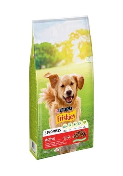 Purina Friskies Active Duot Etli Yetişkin Köpek Maması 10 KG