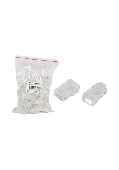 Rj 45 Cat5 Jak Cat5 Jack Konnektör Konnektör 8P8C 100'lü