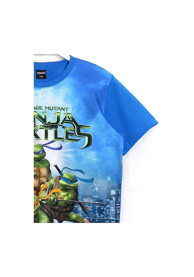 Ninja Turtles Ninja Kaplumbağalar 3D Baskı Kısa Kollu Yazlık Erkek Çocuk T-Shirt