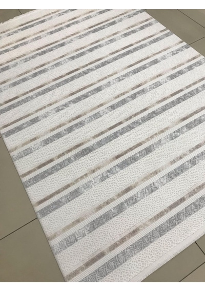 Padişah Halı Essence 72490 957 Serisi Akrilik Salon Oturma Yatak Odası Halısı Krem - Bej - Gri