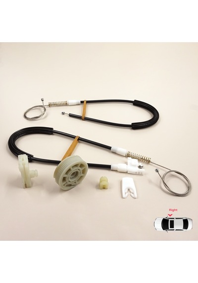Sağ Kapı Cam Kriko Seti Renault Megane Mk1 Coupe 1996-2003 İçin