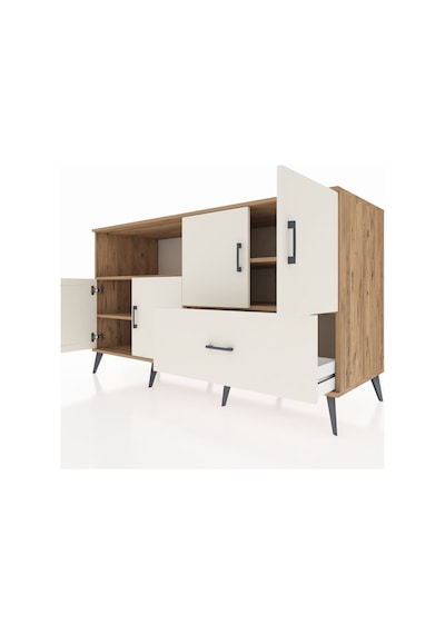 Kronos Konsol 4 Raflı Tek Çekmeceli 4 Kapaklı 176x59x99 Çam-aytaş Çam-aytaşı Kronos Konsol 4 Raflı Tek Çekmeceli 4 Kapaklı 176x59x99 Çam-aytaş Çam-aytaşı