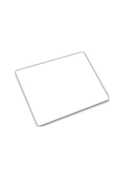 Düz Renk - Beyaz Cam Kesme Tahtası 29cm X 34cm