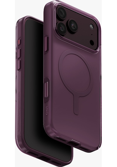 Apple iPhone Uyumlu 18 Pro Max Kılıf Clario Doğaya Duyarlı Geridönüştürülmüş 4 Metreden Düşmeye Dayanıklı Kapak Mürdüm