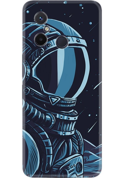 Xiaomi Redmi 12C Kılıf Resimli Desenli Silikon Platinium Series Astro 1870