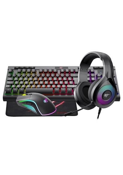 Havit Gamenote Kb887cm-tur 4'lü Gaming Set