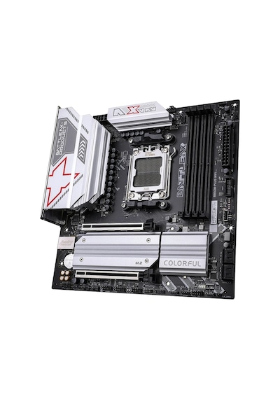 Colorful Battle-ax B850m-plus Wıfı V14 Ddr5 7600mhz Matx Am5 Aaaa11clf0016
