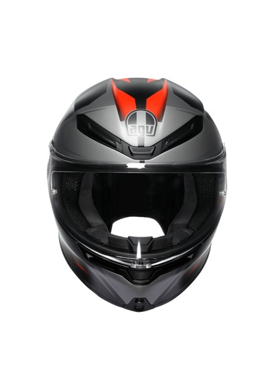 Agv K6 S Karve Matt - Black / Grey / Red Diğer