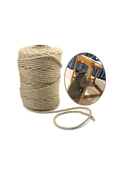 3 Mm 10 Metre Doğal Jüt Ip Halat