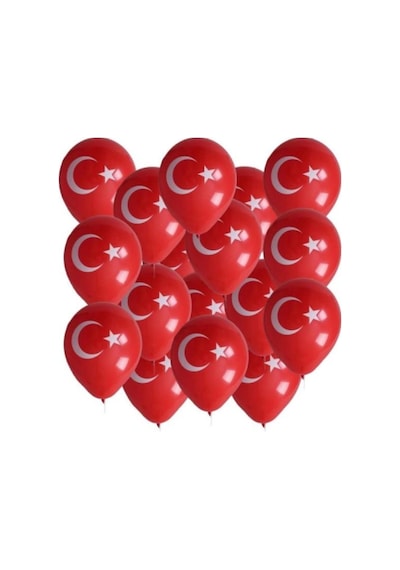 Bayraklı Balon 12inc 100 Parça Bx40 Çok Renkli