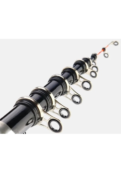 Valkyrie 3 Metre Karbon Fiber Balık Olta Kamış - 9 Boğum 9 Halka Teleskopik -