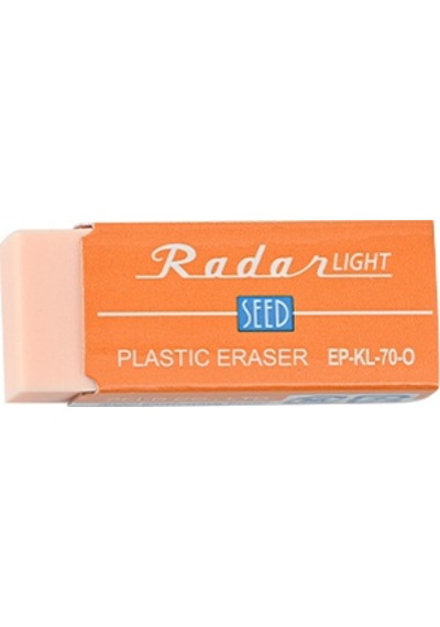 Seed Renklı Seffaf Radar Plastık Sılgı 40 Lı