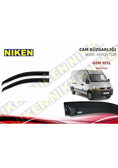 Renault Master Cam Rüzgarlığı 1998-2010 Arası 2Li Niken