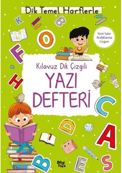 Kılavuz Dik Çizgili Yazı Defteri Küçük Boy