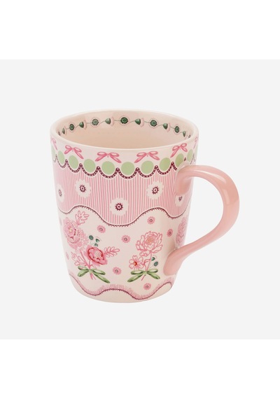 Pembe Stoneware Kupa 375 Ml
