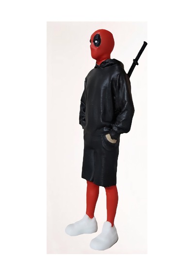Esortmanli Deadpool 15cm Figür Esortmanli Deadpool Figür