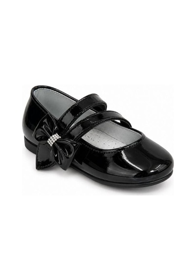 Zekids Kız Çocuk Ortopedik Babet-17304 Siyah