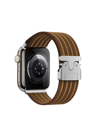 Apple Uyumlu  Watch 42mm Zore Krd-133 Naylon Kumaş Hasır Örgülü Kordon