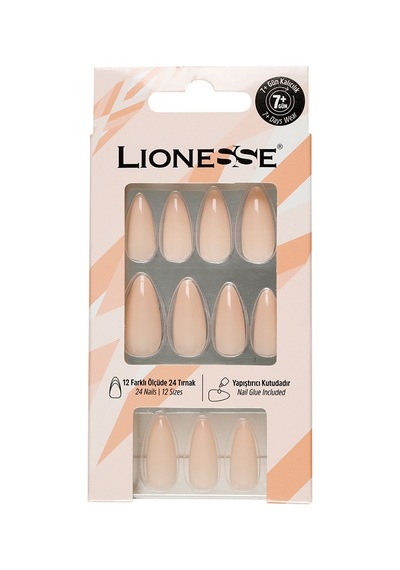 Lionesse Takma Tırnak 24'lü A-96 Nude