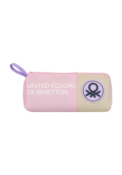 Tricolor Kız Çocuk Üçgen Kalemlik Pembe