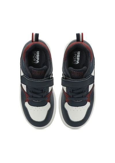 U.s. Polo Assn. Eny Jr 5pr Lacivert Erkek Çocuk Sneaker 000000000102032060 Lacivert-Kırmızı