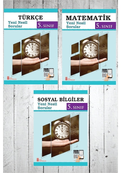 Ata 5.sınıf Türkçe-matematik-sosyal Bilgiler Yeni Nesil Sorular