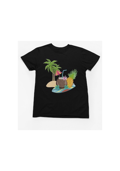 Magors Stıl-x Beach Life Baskılı Bisiklet Yaka %100 Pamuklu Kız Çocuk Tshırt Beyaz, Sarı,kırmızı,siyah Siyah Magors Stıl-x Beach Life Baskılı Bisiklet Yaka %100 Pamuklu Kız Çocuk Tshırt Beyaz, Sarı,kırmızı,siyah Siyah