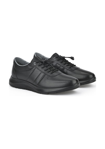 Ziya, Erkek Hakiki Deri Sneaker 1511037zs08 Siyah 1311013 S08 000 Siyah