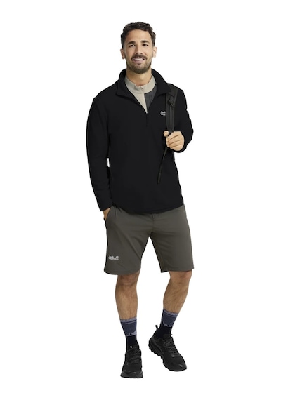 Jack Wolfskın Jack Wolfskin Taunus 100 Hz Erkek Polar 6000 Siyah