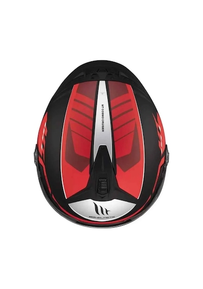 Mt Cosmo Sv Cruıser B5 Mat Kırmızı Açık Kask Kırmızı