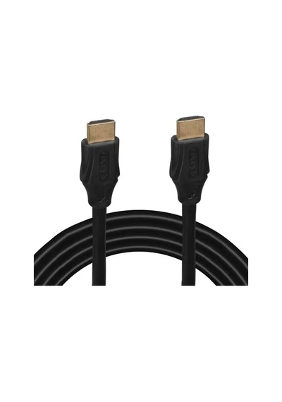 Sh Fully G-507fs Plastik Düz Siyah 20 Metre Gold Poşetli Hdmi Kablo Najmaddin