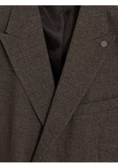 Lcw Busıness Kahverengi Regular Fit Erkek Blazer Ceket