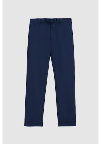 Twn Slim Fit Lacivert Armürlü Jogger Pantolon 4ec03kv703503 101