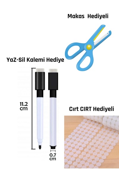 Vücudumuzu Tanıyalım Yaz - Sil Kitabı