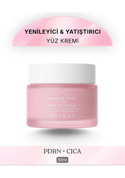 Botavee Pdrn, Cica Hassas Ciltler İçin Onarıcı, Canlandırıcı Ve Nemlendirici Yüz Kremi - 50 Ml