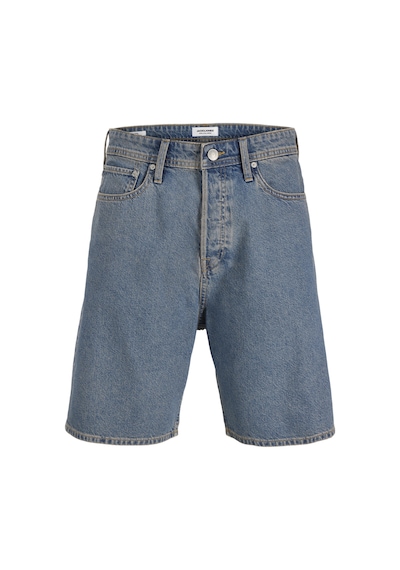 Jack & Jones Erkek Bol Kesim Sort - Tony - 12289725 - 2 Blue Denim