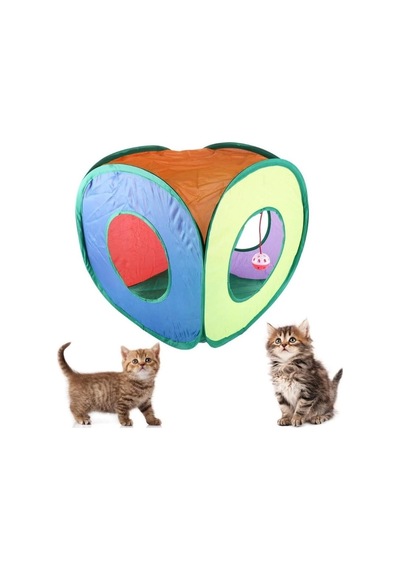 Kullanıma Uygun Oyuncak Toplu Kedi Oyun Tüneli