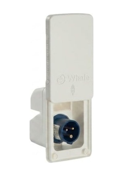 Whale Şebeke Elektrik Girişi 230v Beyaz Kapaklı