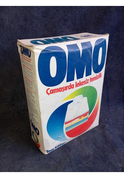 1500gr Nostalji 80ler Omo Elde Yıkama Toz Antika Deterjan Sınırlı Stokta