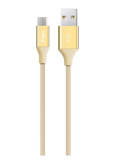 Alumicable Micro Usb 120cm Şarj Kablosu - Altın 2dk11a